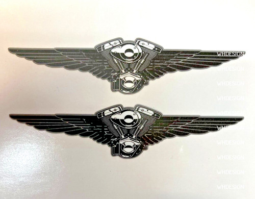 Twin wings decal harl - v, -twin