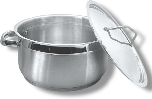 Stainless steel casserole - steel,