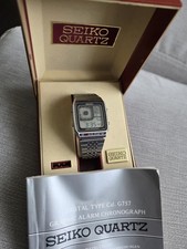 Vintage Seiko G757 4000 watch With Box