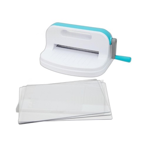 Hand crank embossing machine - hand,