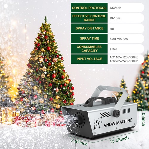 1500w snow machine stage - 1500w, xmas