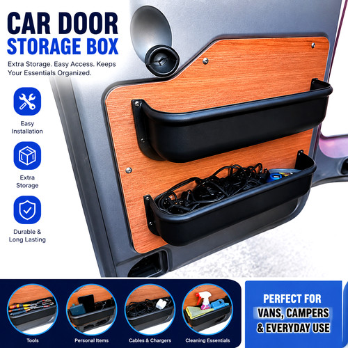 Van camper storage pocket - van,