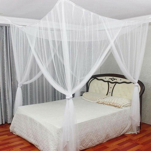 Corners post bed - bed, canopy