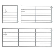 Cross Bars Fence Galvanised