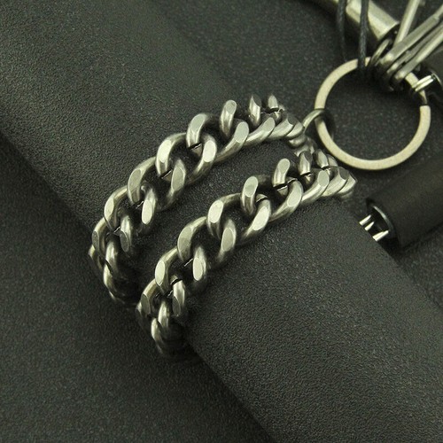 Horn skull metal wallet chains - wallet,