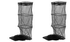 2 X Garbolino Express 2m Quick Dry Match keepnets Fishing