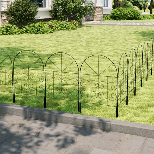 Rustproof metal fence - rustproof,