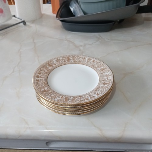 Wedgwood gold florentine - x6,