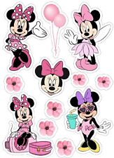 🍰 MINNIE MOUSE🍰  edible Cake decoration cupcake toppers  Icing