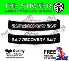 24/7 Recovery Vinyl Sticker To