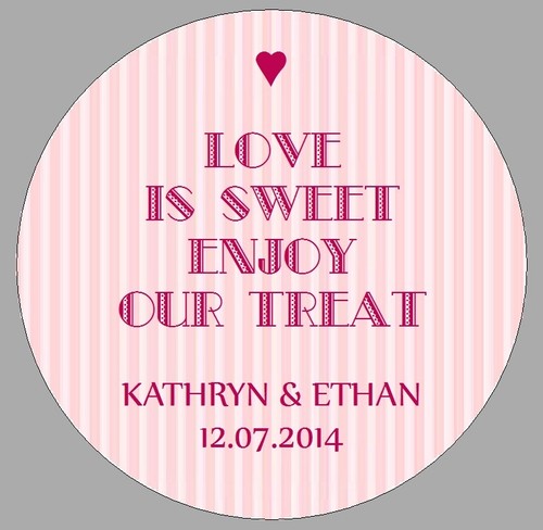 Large round love sweet - round,