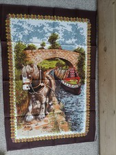 2xCanal Ware Tea towel 100%