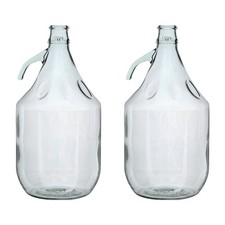 home brewing glass 5l wine making /storage demijohn+optional extras