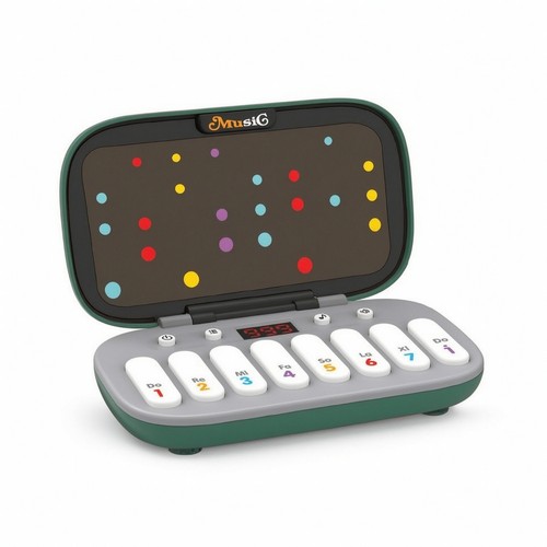 Electronic piano toy colorful - piano,