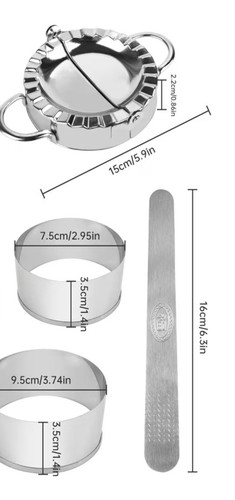 Dumpling maker stainless - dumpling, maker,