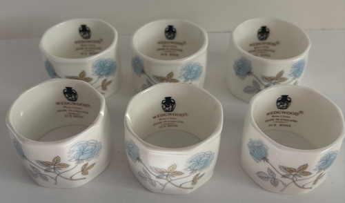 Wedgewood ice rose napkin - wedgewood,