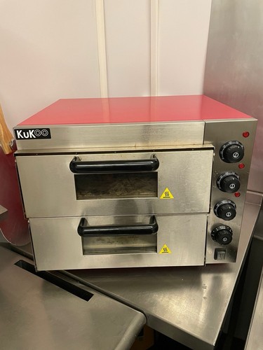 Twin deck electric pizza - twin,