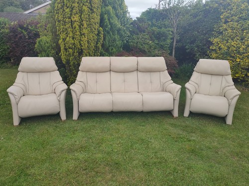 Himolla chester leather suite - chester,