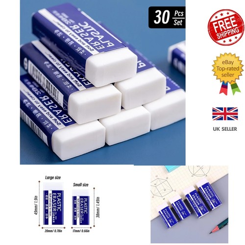 Pencil eraser pcs clean - eraser, 30