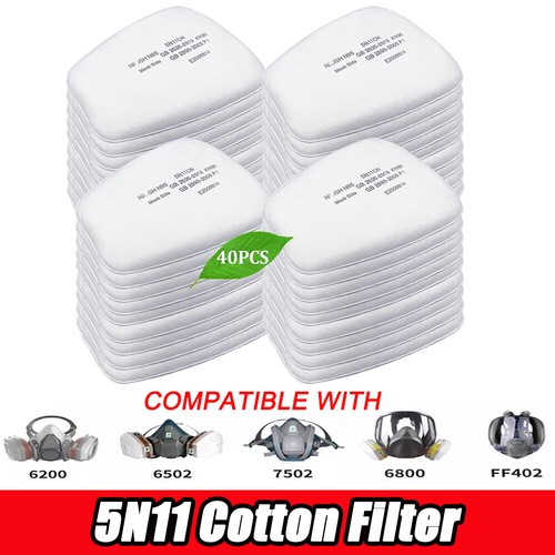 40pcs 5n11 gas mask cotton - 5n11,