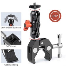 Camera Mount Clamp with 360