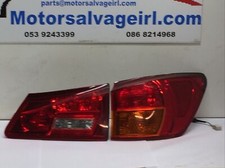 2006-2010 LEXUS IS250 RIGHT HAND REAR R/H O/S INNER AND OUTER TAIL LIGHT LAMP