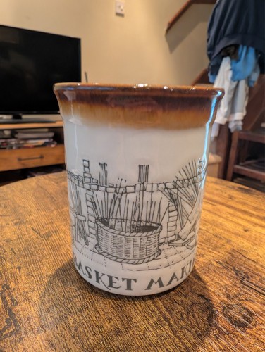 Vintage biltons mug basket - vintage,