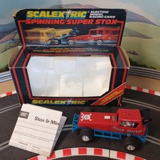 Scalextric. C285 Stick Shifter Super Stox. 360° Spin. Vintage Slot Car. Boxed. 