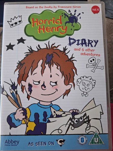 Horrid henry diary dvd - henry's,