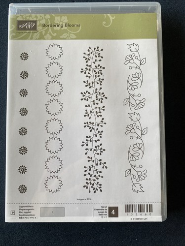 Stampin bordering blooms - bordering,