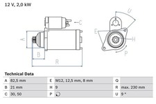 Starter Motor For Vw Lt 28 35