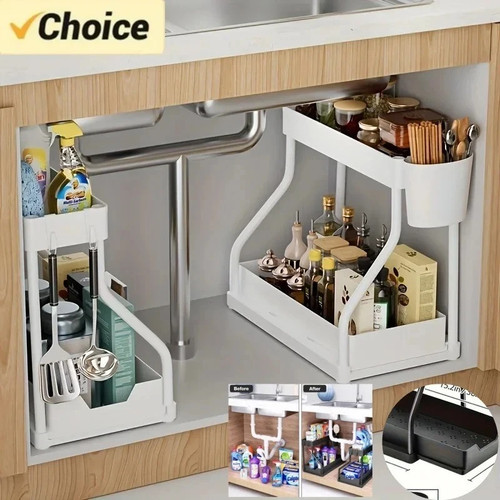 Under sink organizer tier - organizer, 2