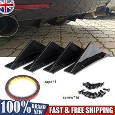 4x Car Rear Bumper Diffuser