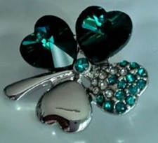 Emerald Dark Green Four Leaf