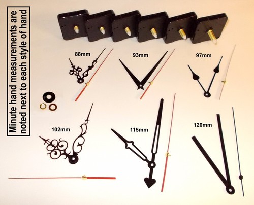 Battery powered clock movement - battery,