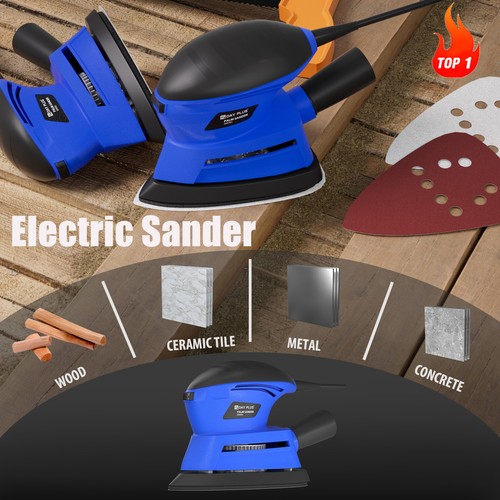 Electric palm sander detail - palm,