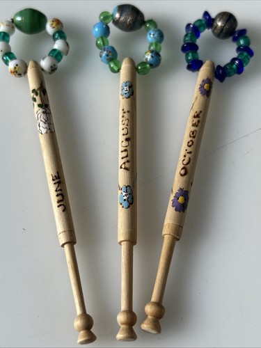 Lacemaking bobbins hand - bobbins,