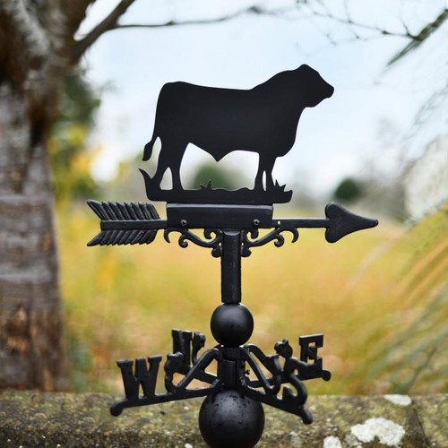 Blacksmith bull weathervane - bull,