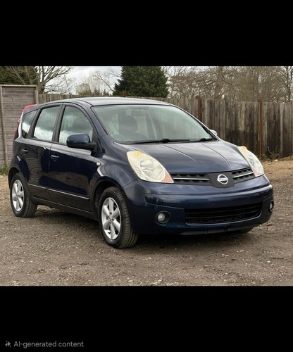 Nissan note petrol - petrol, 2006