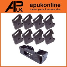 8x Weights & Front Carrier Frame for Massey Ferguson 135 148 230 240 250 Tractor
