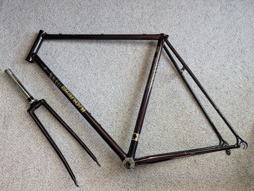 56cm bianchi super frameset - super, 1"