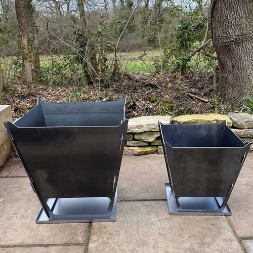 Fire pit square - -, pack