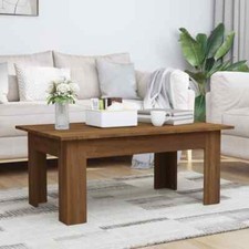 Coffee Table Brown Oak 100x60x42 cm Engineered Wood vidaXL