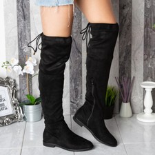 Ladies Thigh High Boots Womens
