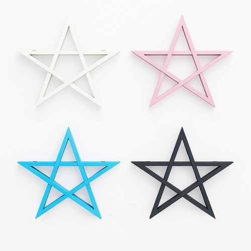 Gothic star pentagram wall - star,