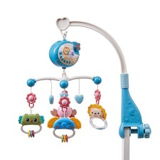 Baby Musical Crib Bed Bell Cot