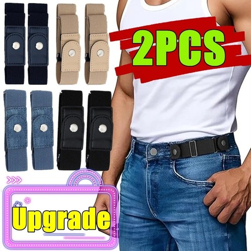 2pcs elastic buckle belt - no,