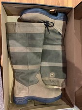 Dublin River Boots, Chocolate - UK9, EU43 - Wide Calf