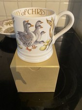 Emma Bridgewater 12 Days Of Christmas 6 Geese Laying Mug Second Boxed Brand New