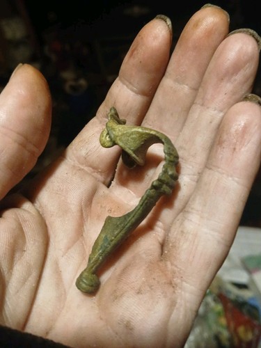 Roman bronze trumpet - roman,